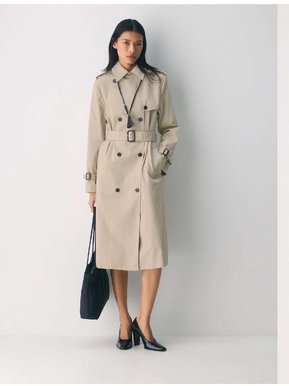 Aritzia The Finch Trench Coat - City Twill